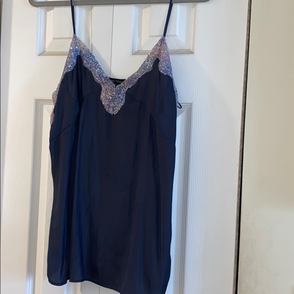 Zara Silk and sequent camisole